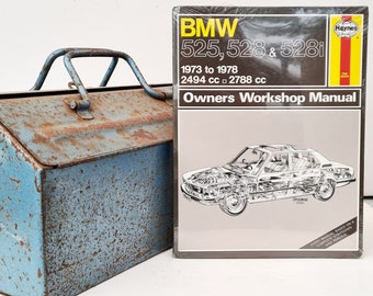 Manuel d'atelier BMW Haynes | Manuel d'utilisation des BMW 525, 528 et 528i | Livre relié | Cadeau d'anniversaire | Cadeaux BMW