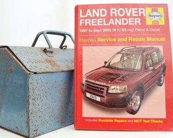 Haynes Land Rover Workshop Manual | Land Rover Freelander Owners Manual | Hardback Book | Birthday Gift | Car Memorabilia | Land Rover Book