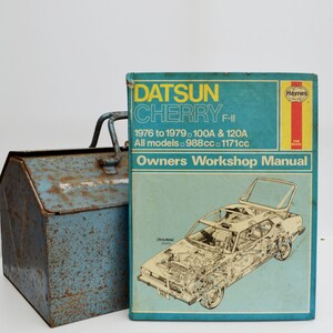 Haynes Datsun Owners Workshop Manual Datsun Cherry Owners | Etsy