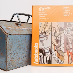 Autobook Jaguar Workshop Manual | Jaguar XJ6 Owners Manual | Hardback Book | Birthday Gift | Car Memorabilia | Book for Dad | Car Book |