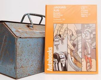 Autobook Jaguar Workshop Manual | Jaguar XJ6 Owners Manual | Hardback Book | Birthday Gift | Car Memorabilia | Book for Dad | Car Book |