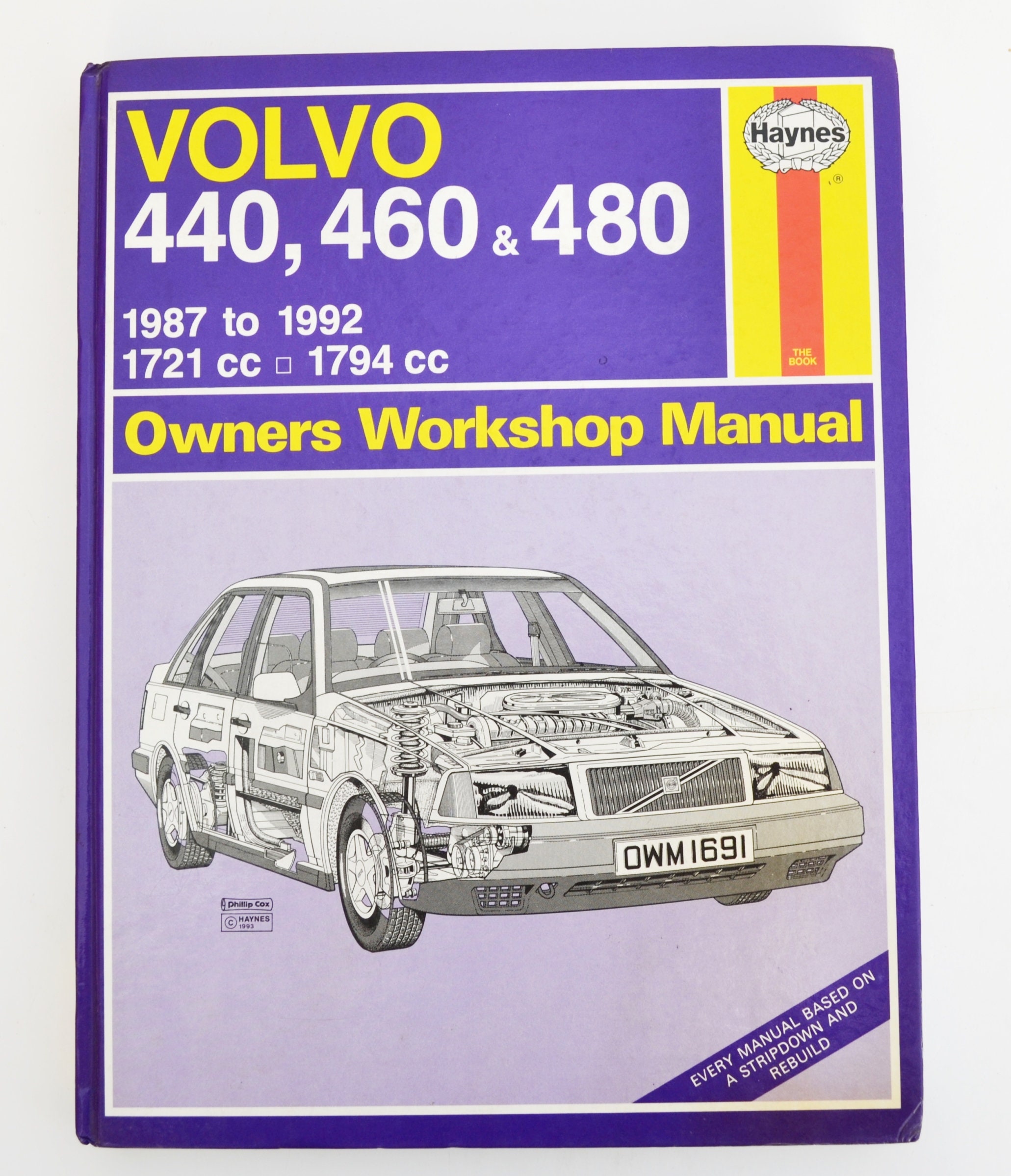 Haynes Volvo Owners Workshop Manual Volvo 440 Owners Manual | Etsy