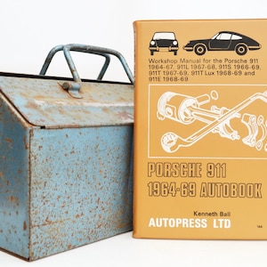 Autobook Porsche Workshop Manual | Porsche 911 Owners Manual | Hardback Book | Birthday Gift | Car Memorabilia | Book for Dad | Car Book |
