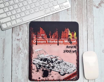 Mousemats Rover 3500 Haynes | Mousepad | Birthday Gifts | Rover 3500 | Rover Mouse Pad | Rover Gifts | Rover Memorabilia
