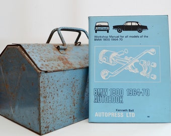 Autobook BMW Manuale di officina / BMW 1800 Proprietari Manuale / Libro con copertina rigida / Regalo di compleanno / Cimeli auto / Libro per papà / Car Book