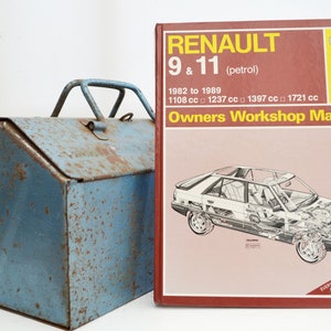 Haynes Renault Workshop Manual | Renault 9 and 11 Owners Manual | Hardback Book | Birthday Gift | Car Memorabilia | Car Book