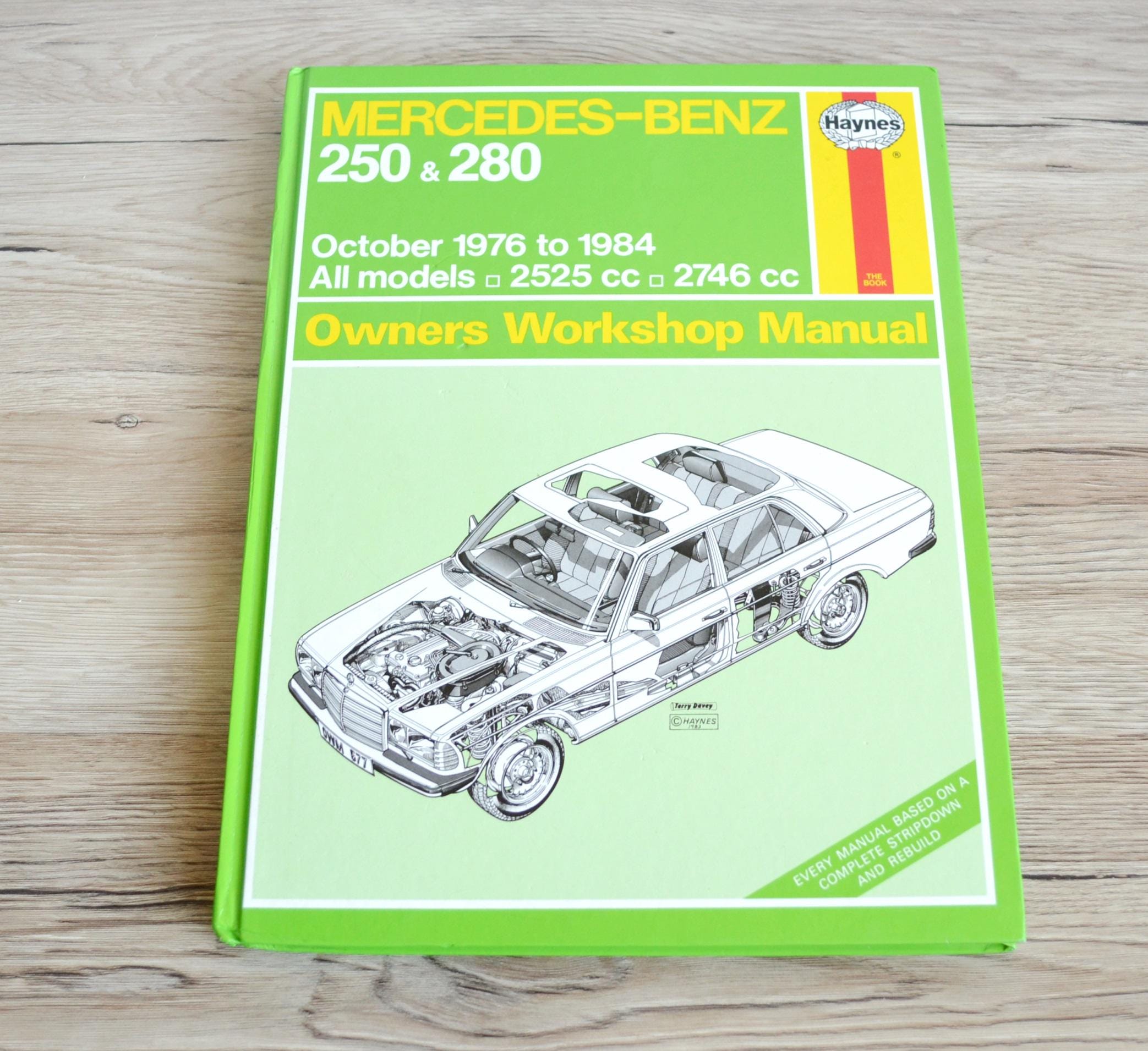 Haynes Mercedes-benz Workshop Manual | Mercedes 250 & 280