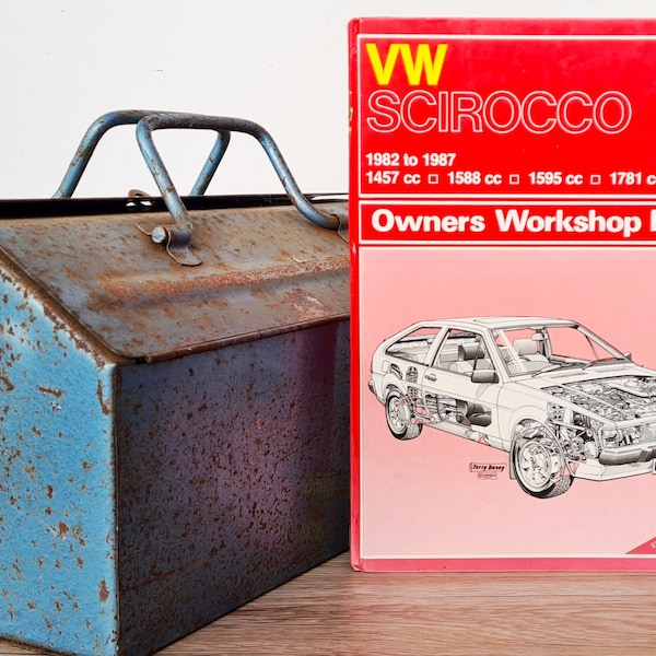 Haynes VW Workshop Manual | Volkswagen Scirocco Owners Manual | Hardback Book | Birthday Gift | Car Memorabilia | Car Book