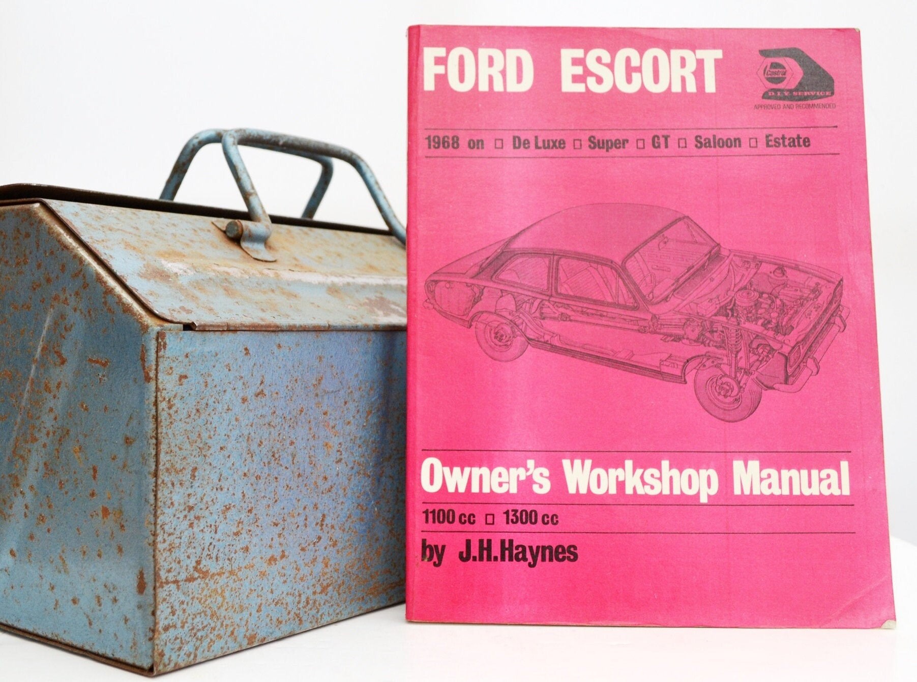 Haynes Ford Owners Workshop Manual | Ford Escort Owners Manual | Hardback Book | Birthday Gift