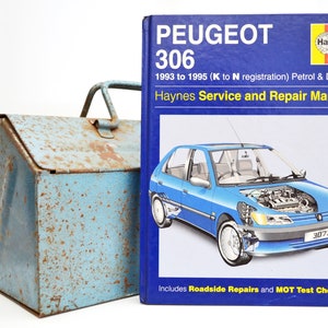 Haynes Peugeot Owners Workshop Manual | Peugeot 306 Owners Manual | Hardback Book | Birthday Gift | Car Memorabilia | Book for Dad | Gifts |
