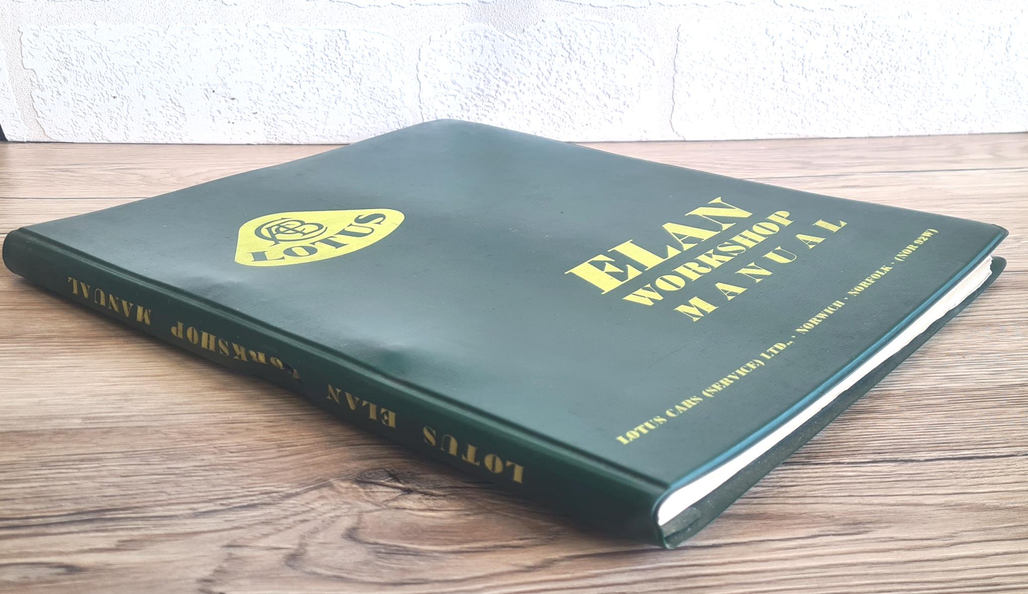 Factory Lotus Workshop Manual | Lotus Elan Owners Manual
