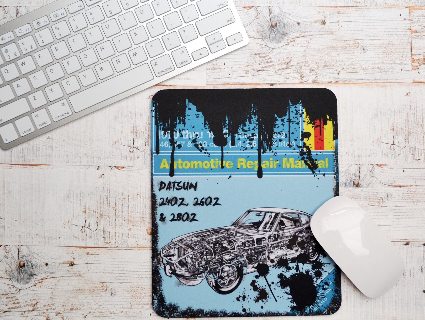Mousemats Datsun 240Z Haynes | Mousemat | Birthday Gifts | Datsun
