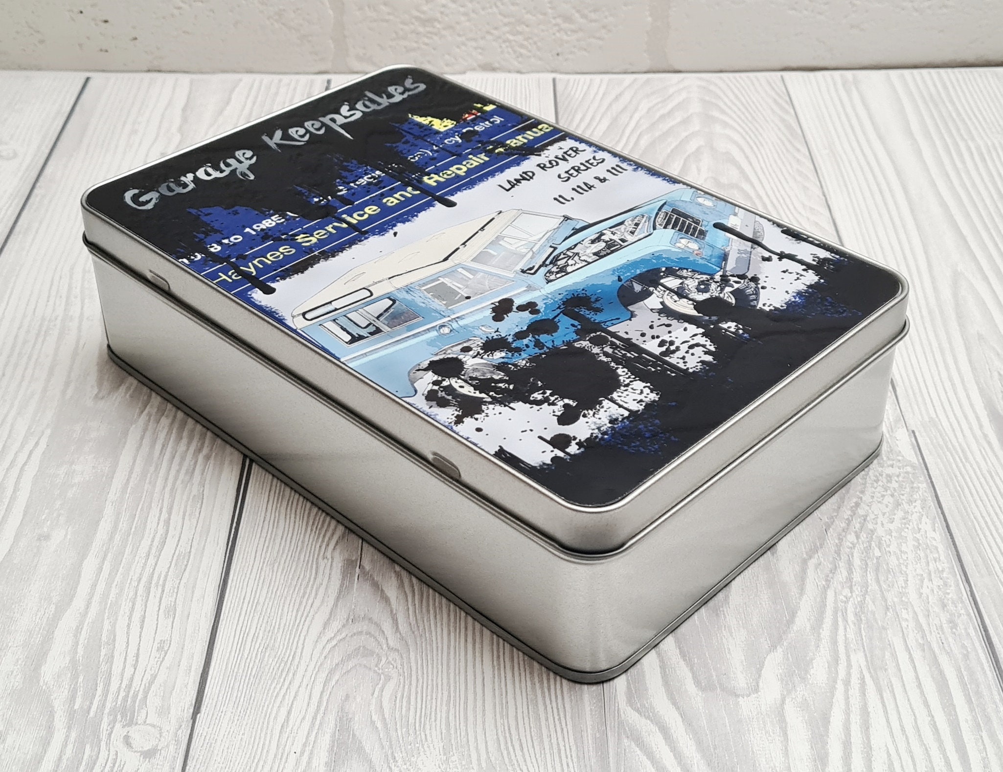 Land Rover Tin | Land Rover Gifts | Gift Box | Car Enthusiast | Land ...