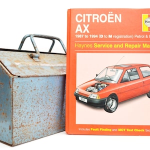 Haynes Citroen Owners Workshop Manual | Citroen AX Owners Manual | Hardback Book | Birthday Gift | Car Memorabilia | Book for Dad | Car Gift