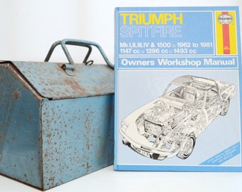 Haynes Triumph Workshop Manual | Triumph Spitfire Owners Manual | Hardback Book | Birthday Gift | Car Memorabilia | Car Book
