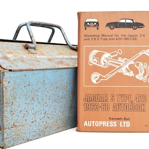 Autobook Jaguar Workshop Manual | Jaguar S Type Owners Manual | Hardback Book | Birthday Gift | Car Memorabilia | Book for Dad | Car Book |