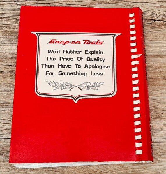 Snap-on Technical Data Manual | Tune-up and Service Specifications