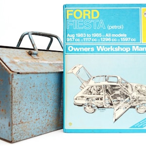 Haynes Ford Owners Workshop Manual | Ford Fiesta Owners Manual | Hardback Book | Birthday Gift | Car Memorabilia | Book for Dad | Car Book |