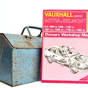 Haynes Vauxhall オーナーズ ワークショップ マニュアル | Vauxhall Astra オーナーズ マニュアル | ハードカバー本 | 誕生日プレゼント | 車の記念品 | お父さんへの本 |