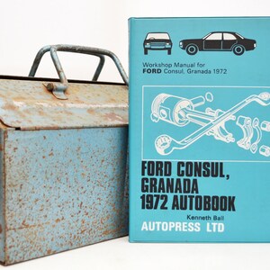 Autobook Ford Owners Workshop Manual | Ford Consul and Granada Owners Manual | Hardback Book | Birthday Gift | Car Memorabilia |