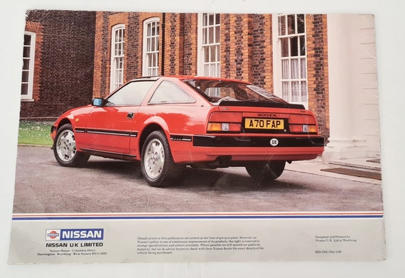 Nissan 300ZX Brochure | Nissan 300ZX | Car Brochure | Car Gifts
