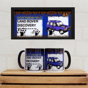 Mugs Land Rover Discovery Haynes | Mugs | Birthday Gifts | Land Rover Discovery | Car Memorabilia | Car Enthusiasts | Land Rover Gifts |