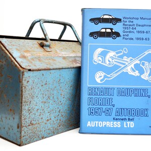 Autobook Renault Workshop Manual | Renault Dauphine & Gordini Owners Manual | Hardback Book | Xmas Gifts | Car Memorabilia | Renault Gifts |