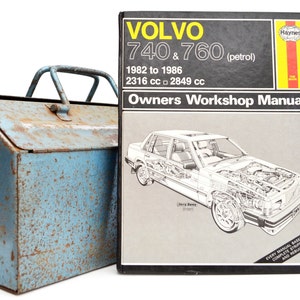 Haynes Volvo Owners Workshop Manual Volvo 740 & 760 Owners | Etsy
