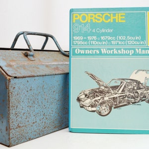 Haynes Porsche Workshop Manual | Porsche 914 Owners Manual | Hardback Book | Birthday Gift | Car Memorabilia | Porsche Book