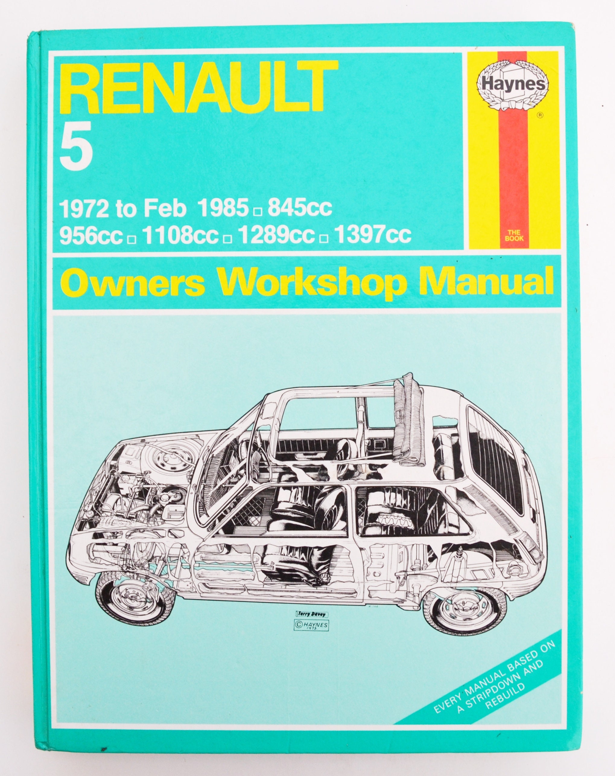 Haynes Renault Owners Workshop Manual Renault 5 Owners | Etsy