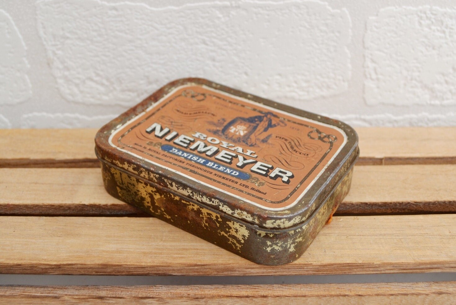 british american tobacco niemeyer Royal Niemeyer Tobacco Tin | Tobacco Tin | Vintage Collectables |  Advertisement Tin