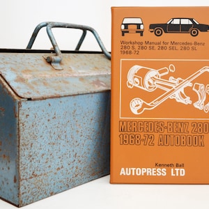 Autobook Mercedes-Benz Workshop Manual | Mercedes-Benz 280 Owners Manual | Hardback Book | Xmas Gifts | Car Memorabilia | Mercedes Gifts |