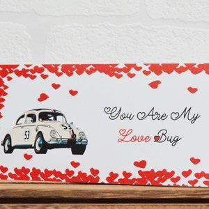 Biglietti d'auguri/L'insetto dell'amore/Biglietti di compleanno/Cimeli automobilistici/Herbie/Cartoline/Occasioni speciali/Cartoline con film/Cartoline di San Valentino
