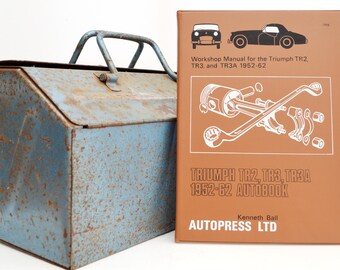 Manual de taller de Autobook Triumph / Manual del propietario de Triumph TR2, TR3 y TR3A / Libro de tapa dura / Regalos de Navidad / Recuerdos de automóviles / Regalos de Triumph /