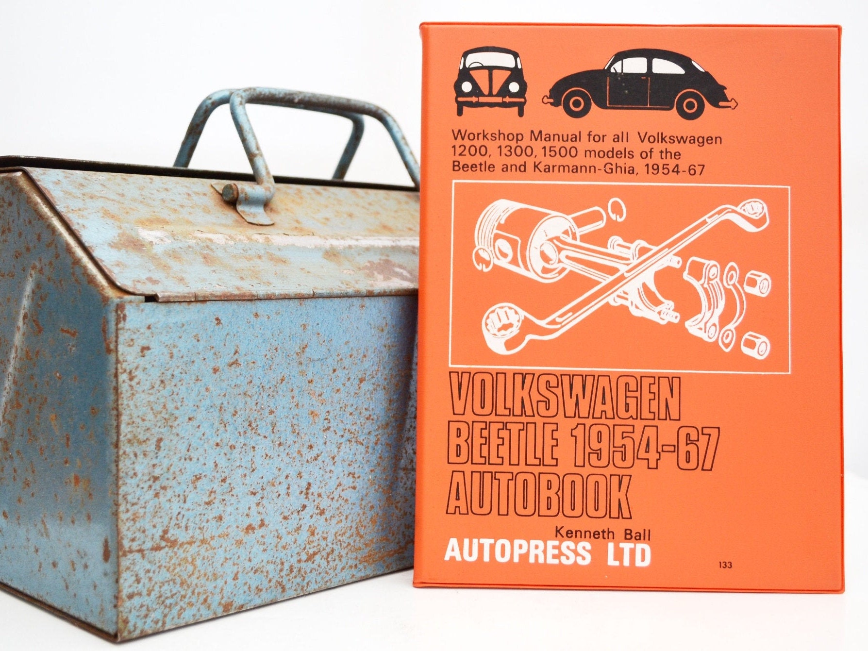 Autobook VW Owners Workshop Manual | VW Beetle Owners Manual | Hardback Book | Birthday Gift