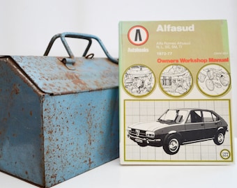 Autobook Alfa Romeo Workshop Manual | Alfa Romeo Alfasaud Owners Manual | Hardback Book | Birthday Gift | Car Memorabilia | Car Book