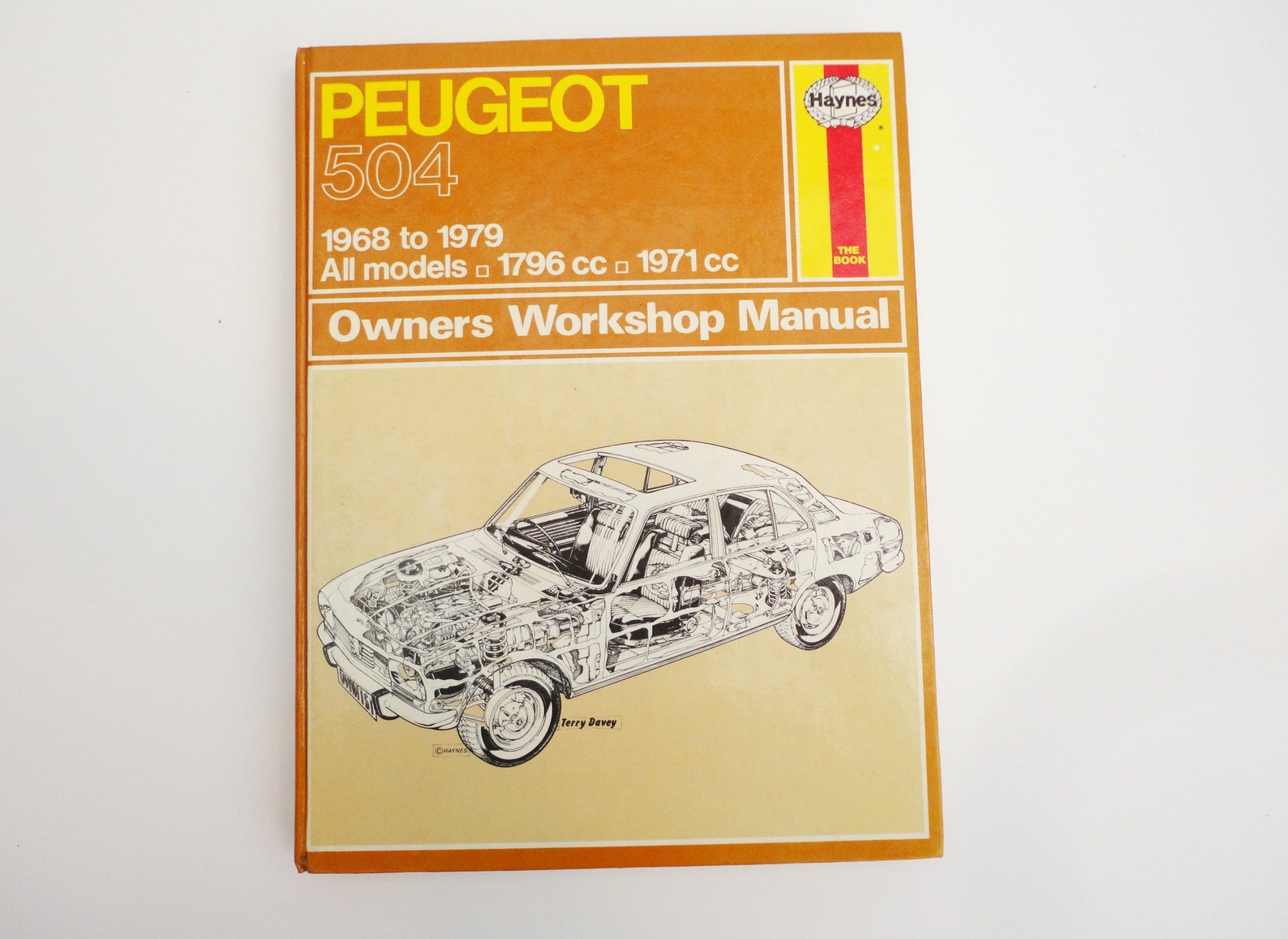 Haynes Owners Workshop Manual Peugeot 504 Peugeot Owners | Etsy