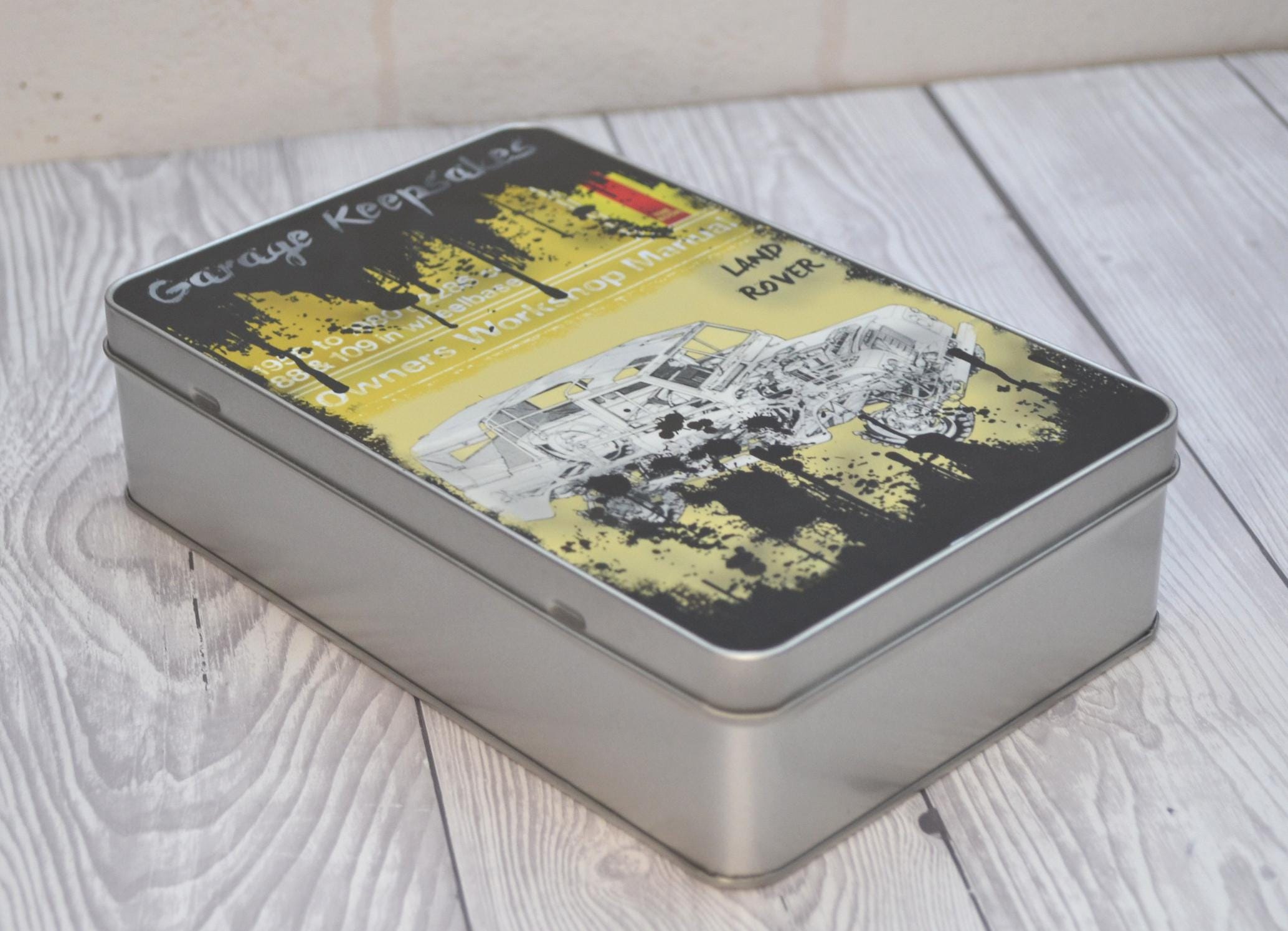 Land Rover Tin | Land Rover Gifts | Gift Box | Car Enthusiast | Land ...