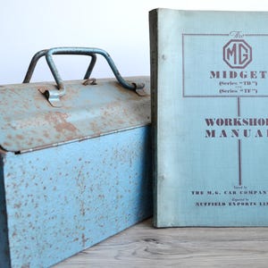 Haynes MG Workshop Manual | MG Midget Series TD and Tf Owners Manual | Hardback Book | Birthday Gift | Car Memorabilia | Car Book