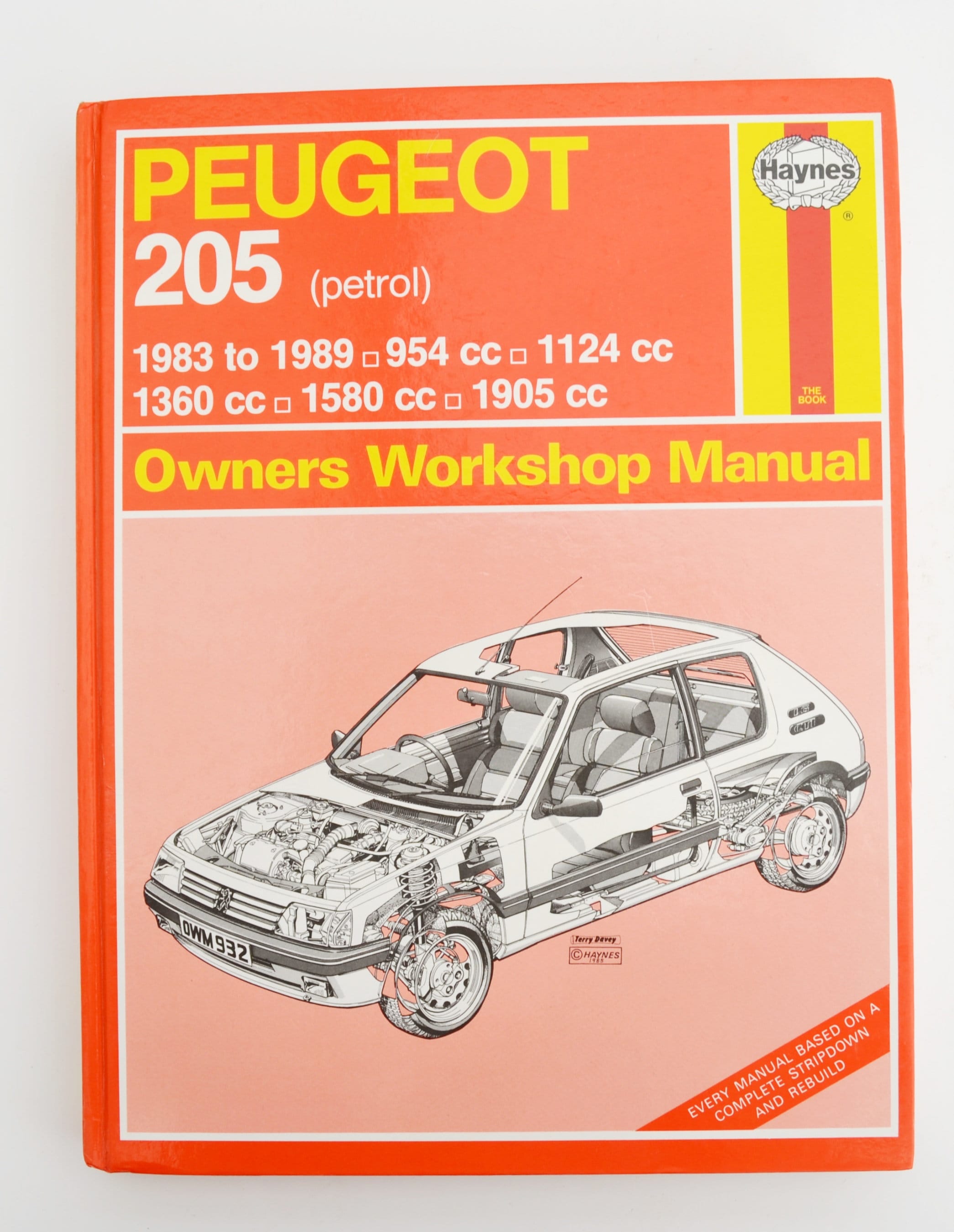 Haynes Peugeot Owners Workshop Manual | Peugeot 205 Owners Manual