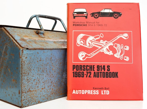 Autobook Porsche Workshop Manual Porsche 914 S Owners Manual | Etsy