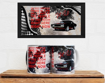 Mugs Vin Diesel Quote | Mugs | Birthday Gifts | Gifts | Car Memorabilia | Fast and Furious Gifts | Fast and Furious Mugs | Dodge Charger |