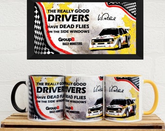 Mugs Walter Rohrl Quote | Mugs | Birthday Gifts | Gifts | Audi S1 | Audi | Fathers Day | Audi Mugs | Audi Gifts | Audi Sport Quattro