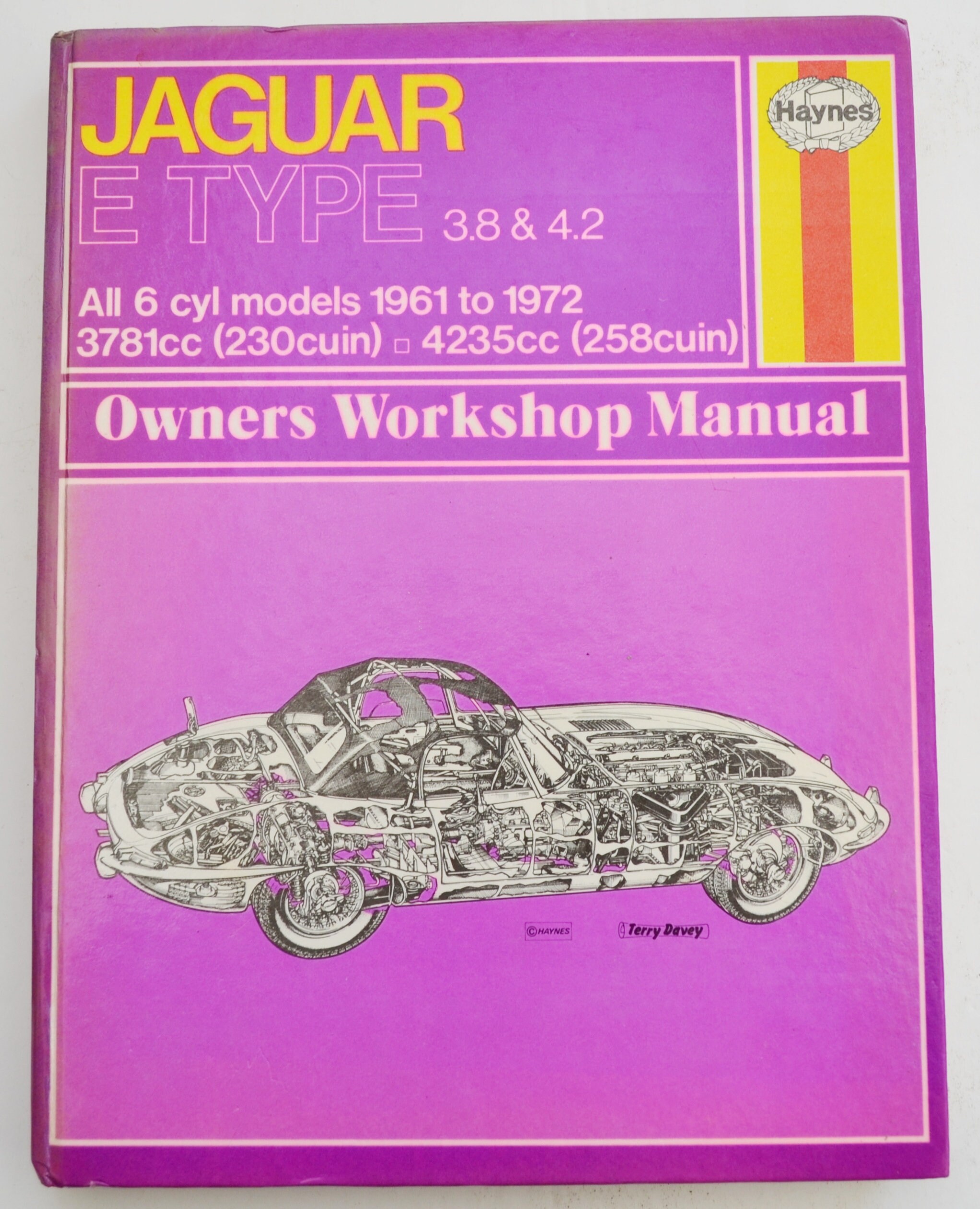 Haynes Jaguar Workshop Manual | Jaguar E-type Owners Manual 