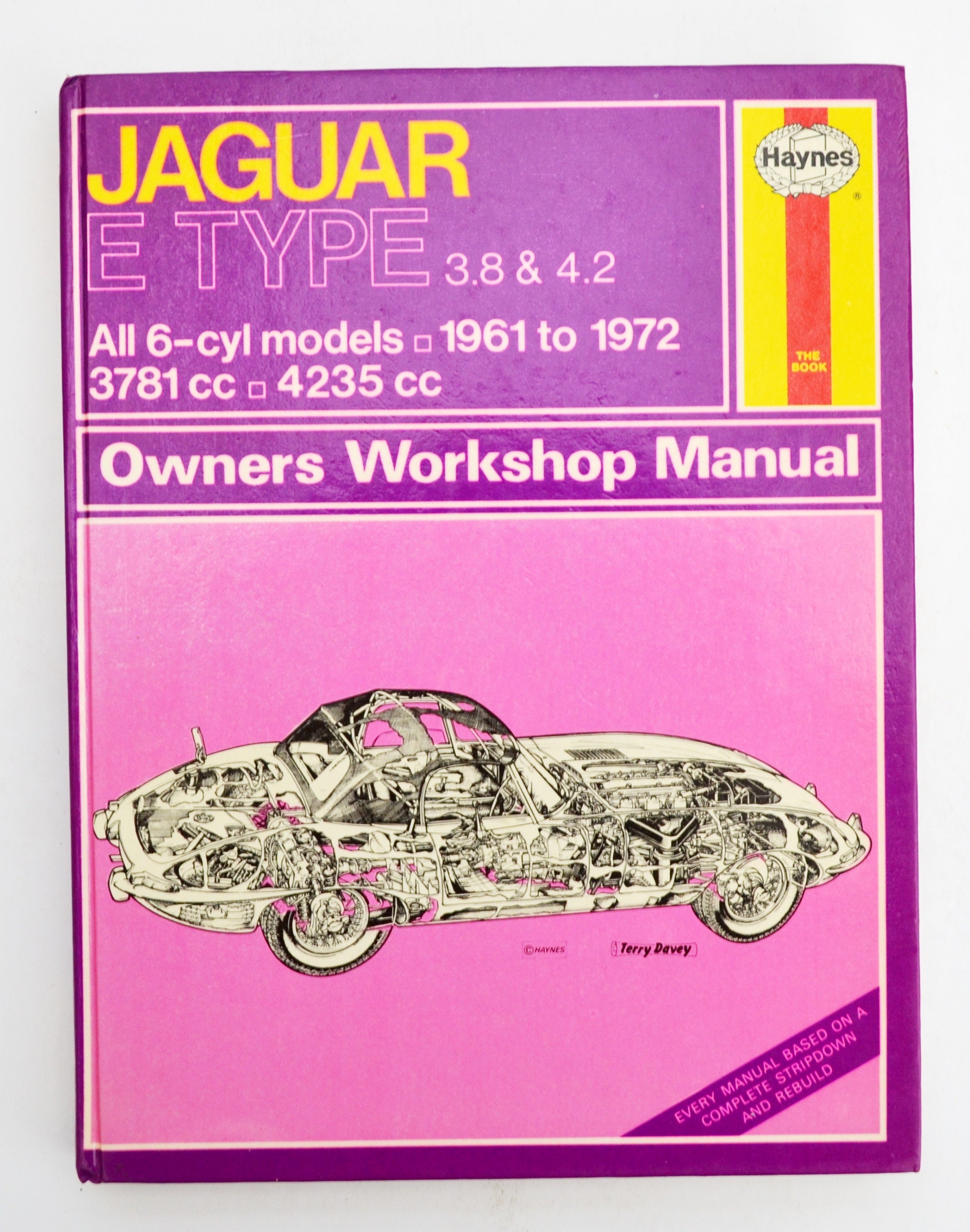 Haynes Jaguar Owners Workshop Manual | Jaguar E Type Owners Manual
