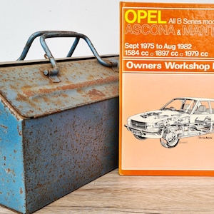 Haynes Opel Workshop Manual | Opel Ascona & Manta Owners Manual | Hardback Book | Opel Gifts | Birthday Gifts | Opel Memorabilia | Opel Book
