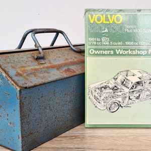 Haynes Volvo Workshop Manual | Volvo 120 & 130 Owners Manual | Hardback Book | Volvo Gifts | Birthday Gifts | Volvo Memorabilia | Volvo Book