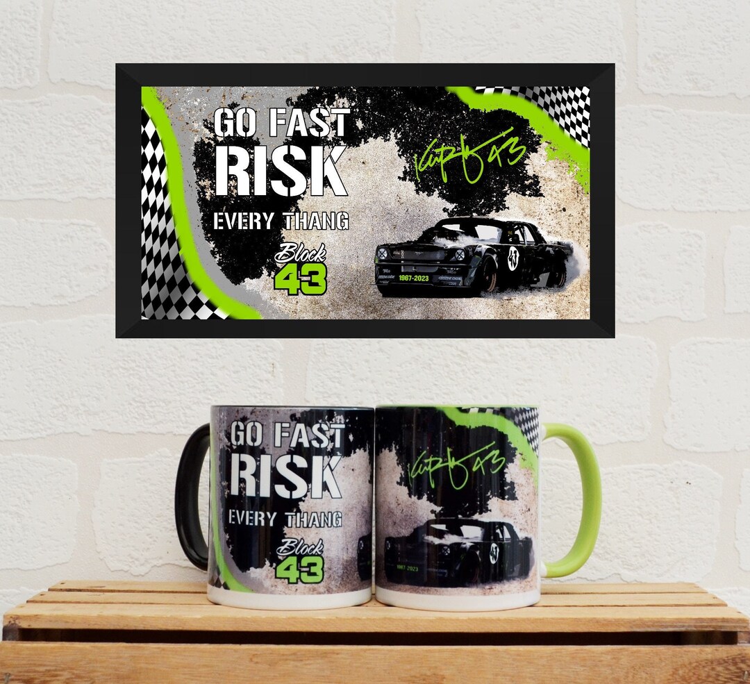 Mugs Ken Block Quote Mugs Birthday Gifts Gifts Ford Mustang Ford  Block 43 1967 2023 Ken Block Ford Gifts