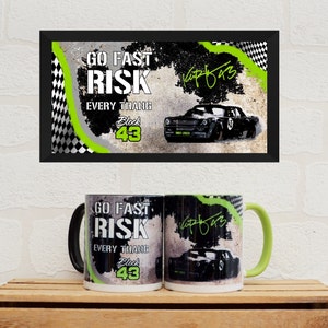 Mugs Ken Block Quote | Mugs | Birthday Gifts | Gifts | Ford Mustang | Ford | Block 43 | 1967 - 2023 | Ken Block | Ford Gifts