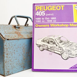 Haynes Peugeot 405 Workshop Manual | Peugeot Workshop Manual | Peugeot Gifts | Peugeot | Peugeot 405 | Car Gifts | Hardback Book